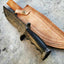 Premium Damascus Steel Bowie Knife for Outdoor Adventures - Korvel