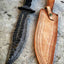 Premium Damascus Steel Bowie Knife for Outdoor Adventures - Korvel
