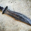 Premium Damascus Steel Bowie Knife for Outdoor Adventures - Korvel