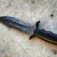 Premium Damascus Steel Bowie Knife for Outdoor Adventures - Korvel