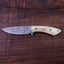 Premium Damascus Steel Skinning Knife for Hunters - Korvel