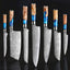 Premium Handmade Damascus Steel Chef Knife Collection - Korvel