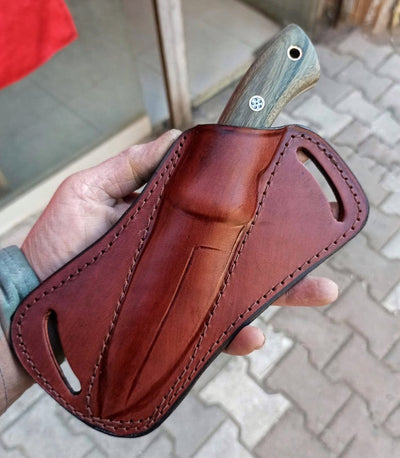Premium Handmade Damascus Steel Hunting Knife - Korvel
