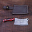 Premium Handmade Damascus Steel Cleaver Knife with Full Tang Design - Korvel