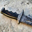 Premium Damascus Steel Bowie Knife for Outdoor Adventures - Korvel