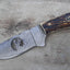 Premium Damascus Steel Hunting Skinner Knife with Antler Handle - Korvel
