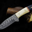 Premium Handmade Damascus Steel Hunting Knife - Korvel