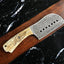 Premium Raindrop Damascus Cleaver Knife for Culinary Excellence - Korvel