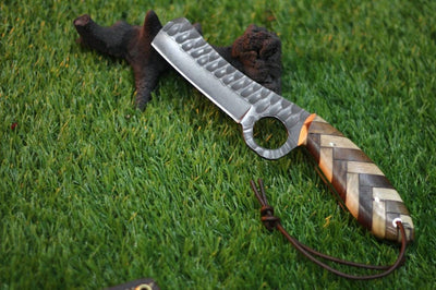 Artisan Bull Cutters with Premium Leather Sheath - Korvel