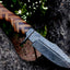 Premium Damascus Steel Wild Hunter Knife - Custom Handmade - Korvel