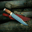Artisan Crafted Damascus Steel Bowie Knife - Korvel
