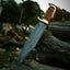 Artisan Crafted Damascus Steel Bowie Knife - Korvel
