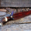 Premium Handmade Damascus Bowie Knife for Outdoor Adventures - Korvel