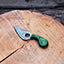 Exquisite Damascus Steel Finger Hole Skinner Knife - Korvel