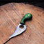 Exquisite Damascus Steel Finger Hole Skinner Knife - Korvel