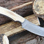 Artisan Crafted Damascus Steel Hunting Knife with Bone Handle - Korvel