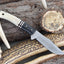 Premium Custom Damascus Steel Clip Point Hunting Knife - Korvel