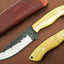 Artisan Crafted Hand Forged Carbon Steel Hunting Knife - Korvel