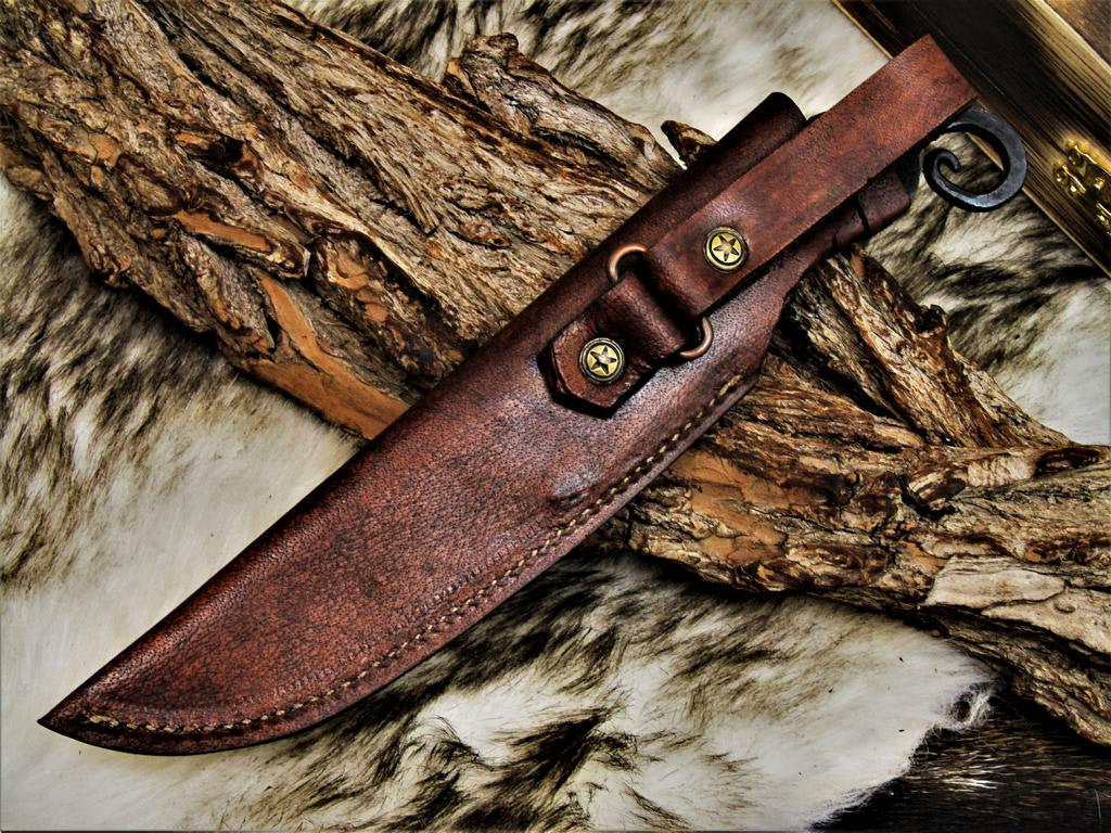 Premium Artisan Handcrafted Carbon Steel Hunting Knife - Korvel
