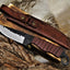 Premium Artisan Handcrafted Carbon Steel Hunting Knife - Korvel