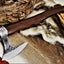 Artisan Crafted Carbon Steel Tomahawk with Rosewood Handle - Korvel