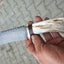 Premium Handmade Damascus Steel Bowie Knife for Hunting - Korvel