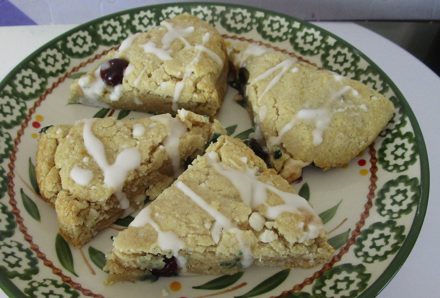 Keto Blueberry Lemon Scone - Vegan & Gluten Free