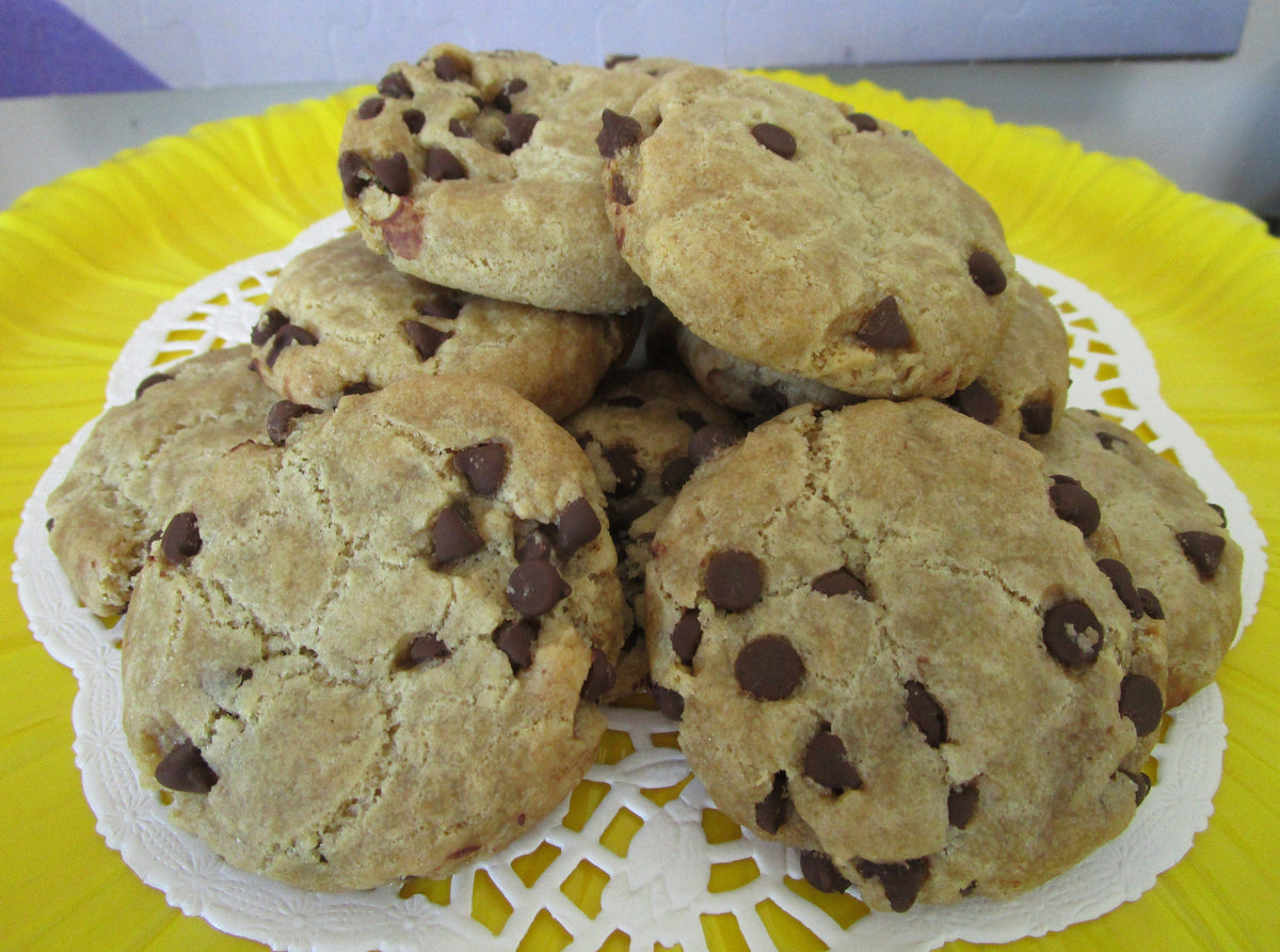 Galletas de Chocolate con Chips Sin Gluten - Sin Lácteos y Veganas