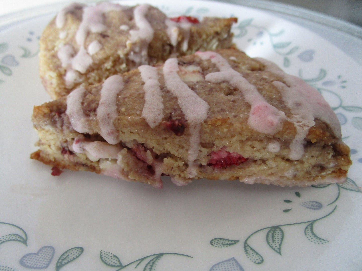 Scone aux fraises Keto - Sans sucre et sans gluten