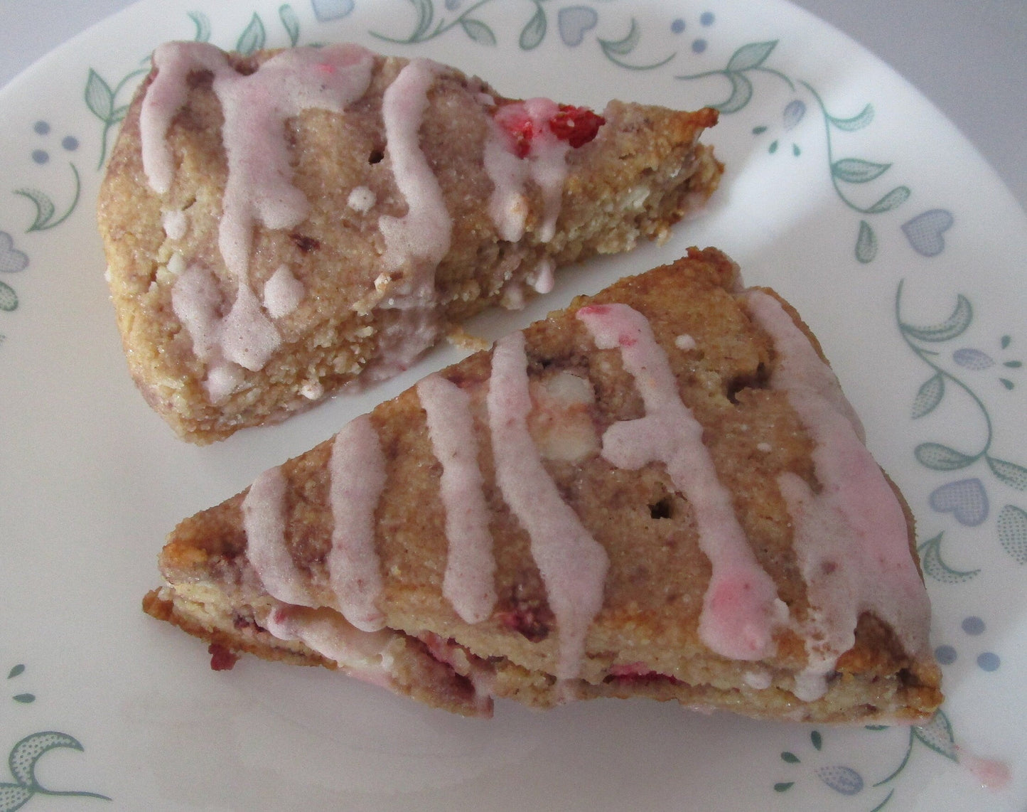 Scone aux fraises Keto - Sans sucre et sans gluten
