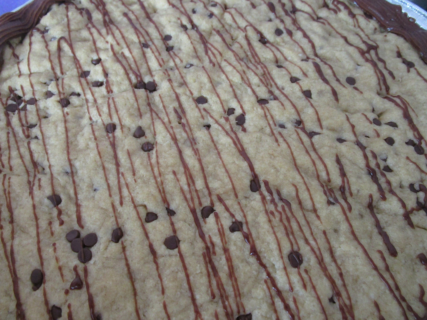 Gluten Free Jumbo Cookie Cake - Vegan & Allergy Friendly