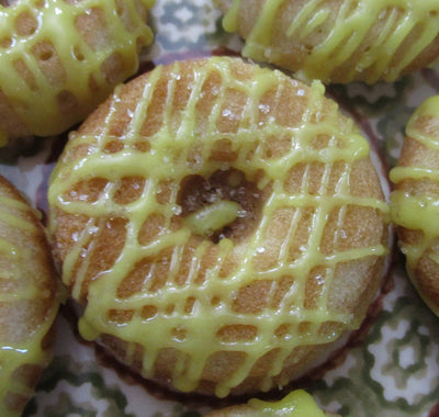 Lemon Iced Mini Donuts - Gluten Free & Vegan Treats