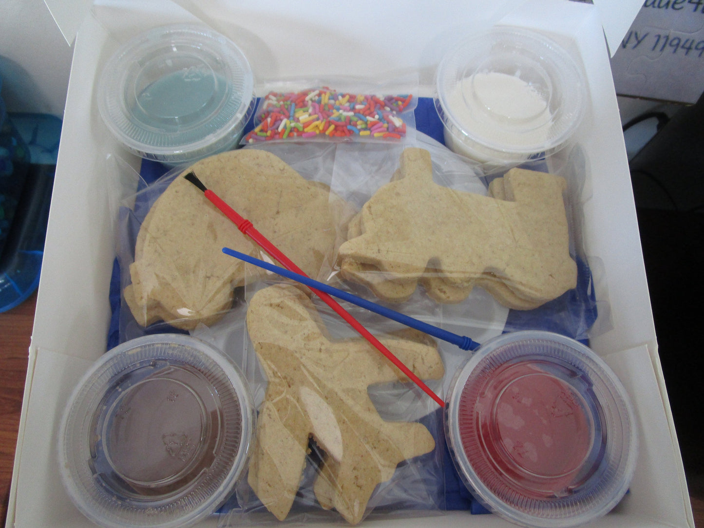 Kit de décoration de biscuits sans gluten premium