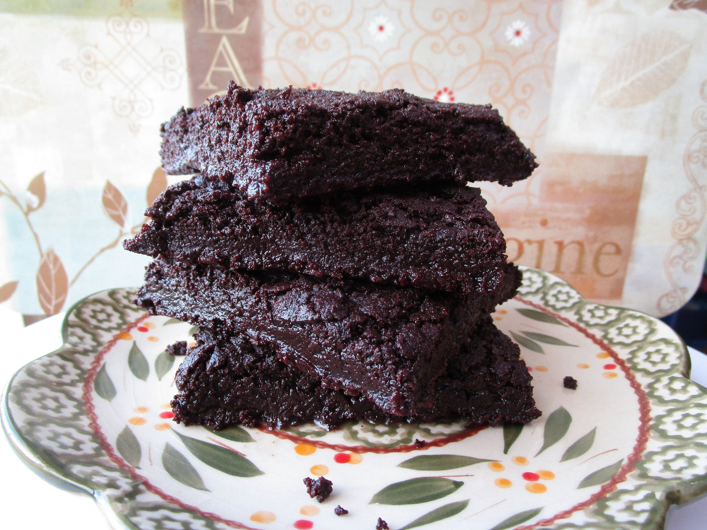 Brownies décadents au chocolat noir sans gluten - Végétalien et sans allergènes