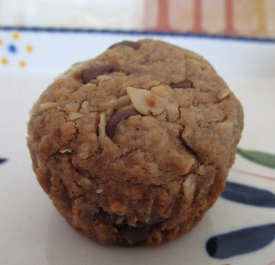 Mini Muffins de Avena y Chocolate Sin Gluten - Veganos y Sin Nueces