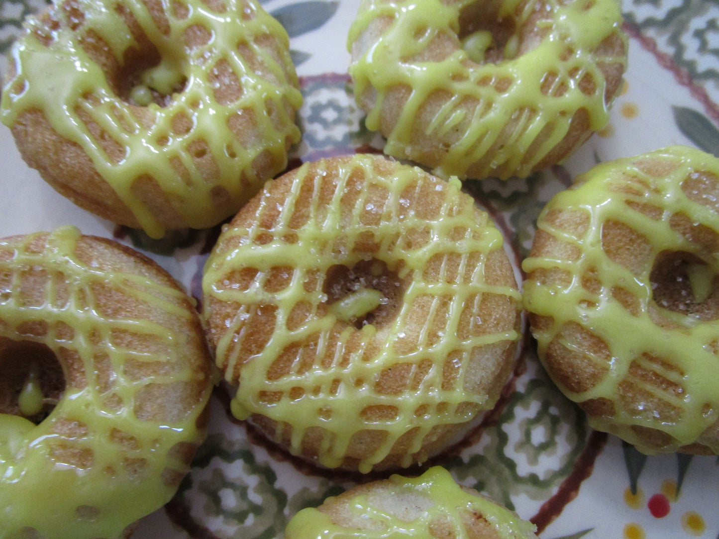 Lemon Iced Mini Donuts - Gluten Free & Vegan Treats