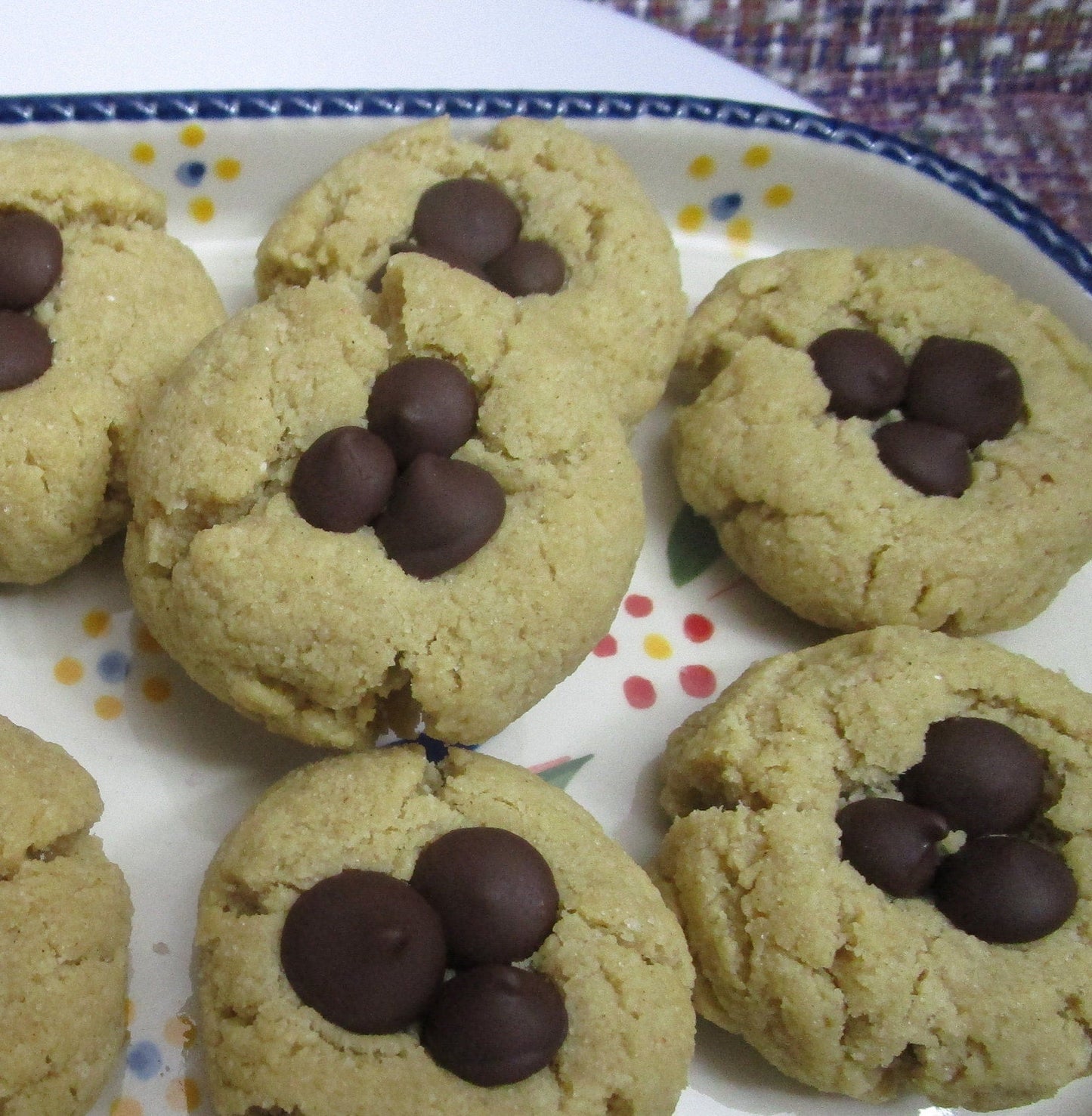 Cookies Premium Keto au Beurre de Cacahuète en Fleurs - Sans Gluten et Végétalien