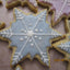 Biscuits en sucre en forme de flocon de neige sans gluten - Végétalien et adaptés aux allergies