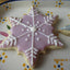 Biscuits en sucre en forme de flocon de neige sans gluten - Végétalien et adaptés aux allergies