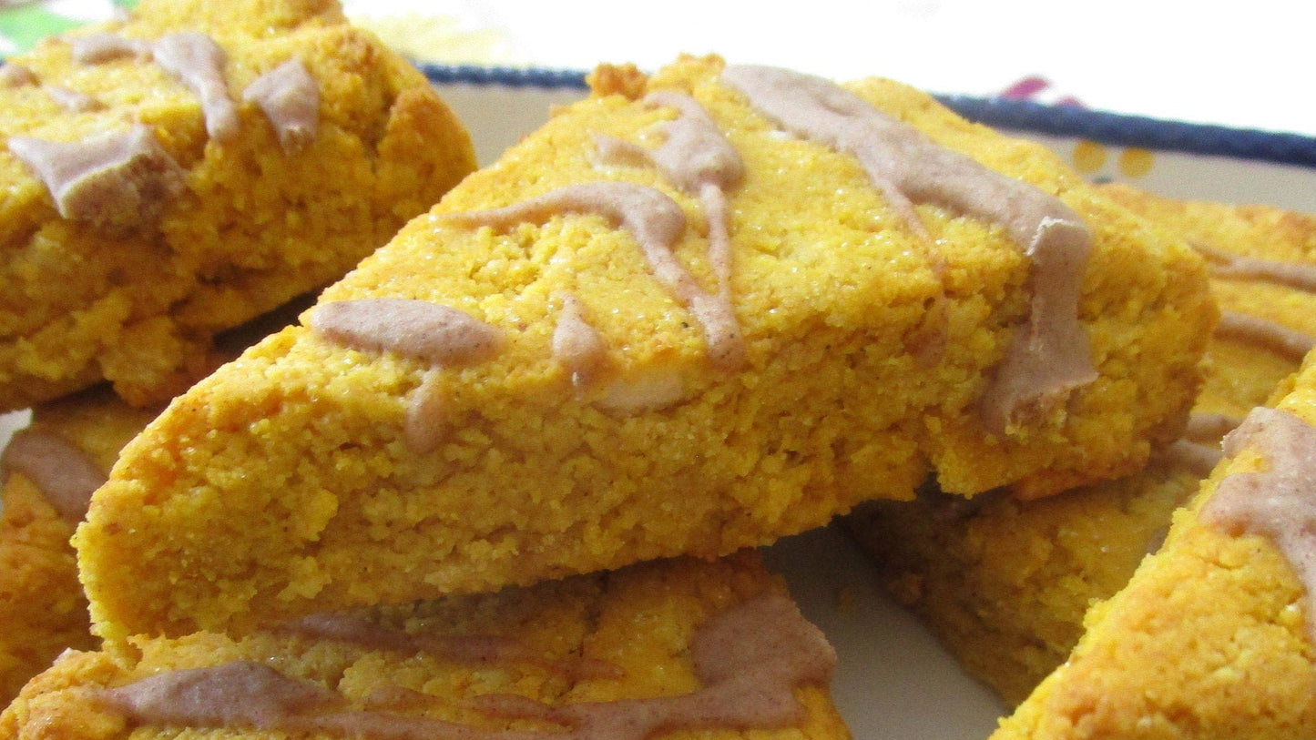Scone Keto à la Citrouille Épice - Sans Gluten & Végétalien