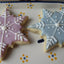 Biscuits en sucre en forme de flocon de neige sans gluten - Végétalien et adaptés aux allergies