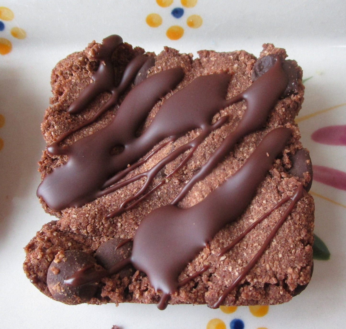 Cuadrados de Brownie de Plátano y Chocolate Keto - Vegano y Sin Gluten