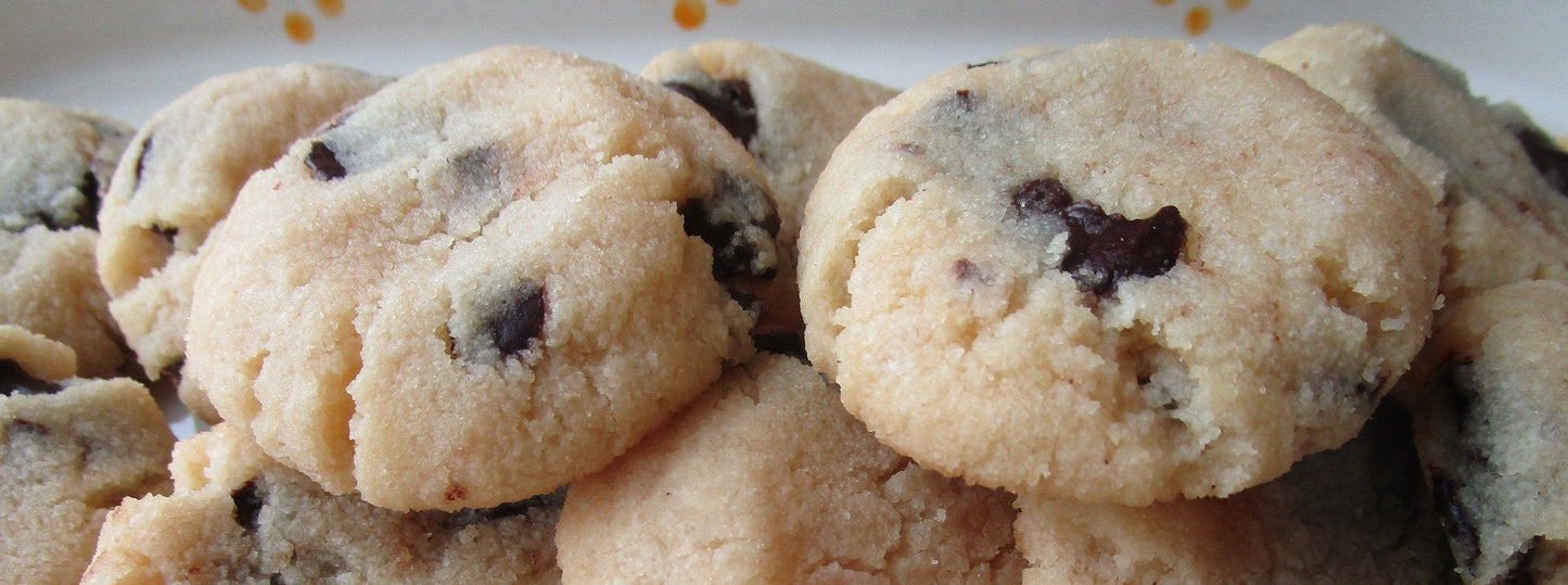 KETO Chocolate Chip Cookies - Grain Free & Vegan Treats