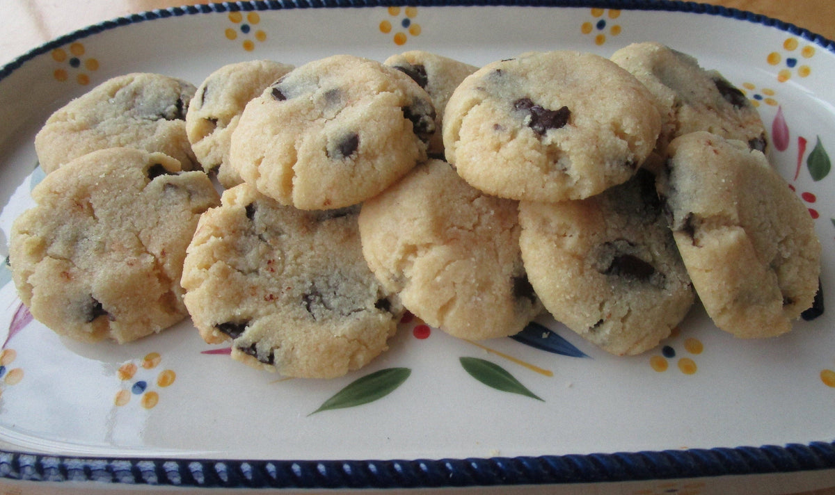 KETO Chocolate Chip Cookies - Grain Free & Vegan Treats