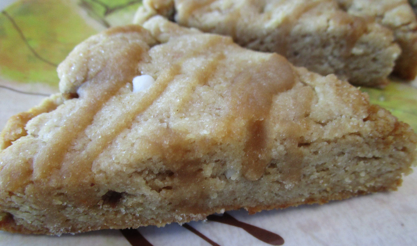 Scones Keto Poire Gingembre - Sans Gluten & Faible en Glucides