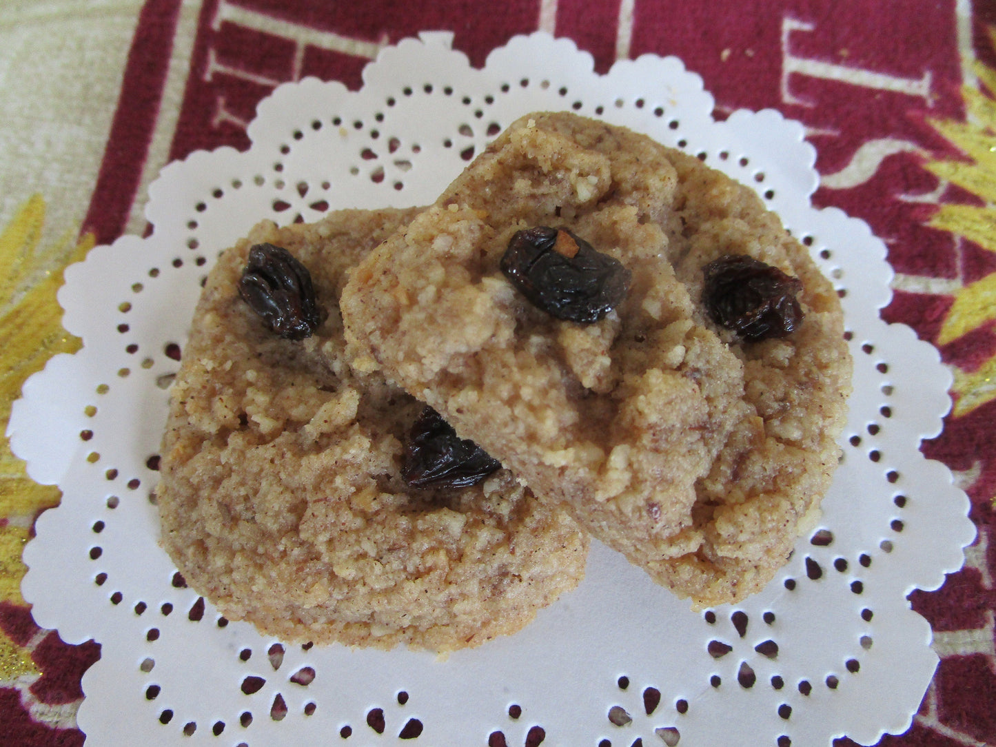 Cookie à l'avoine et aux raisins secs Keto - Sans sucre et sans gluten