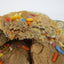 Cookie protéiné à la vanille vegan pour anniversaire - Sans gluten et faible en calories