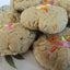 Cookie protéiné à la vanille vegan pour anniversaire - Sans gluten et faible en calories