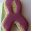 Biscuits en forme de ruban de sensibilisation sans gluten - Végétalien et sans noix