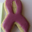 Biscuits en forme de ruban de sensibilisation sans gluten - Végétalien et sans noix